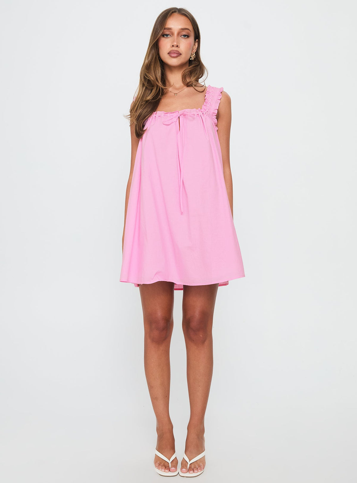 Swing Mini Dress Pink