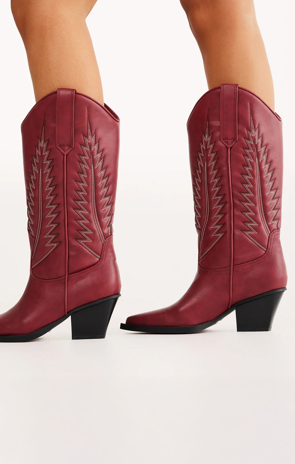 Billini Marmalade Western Boot ~ Garnet