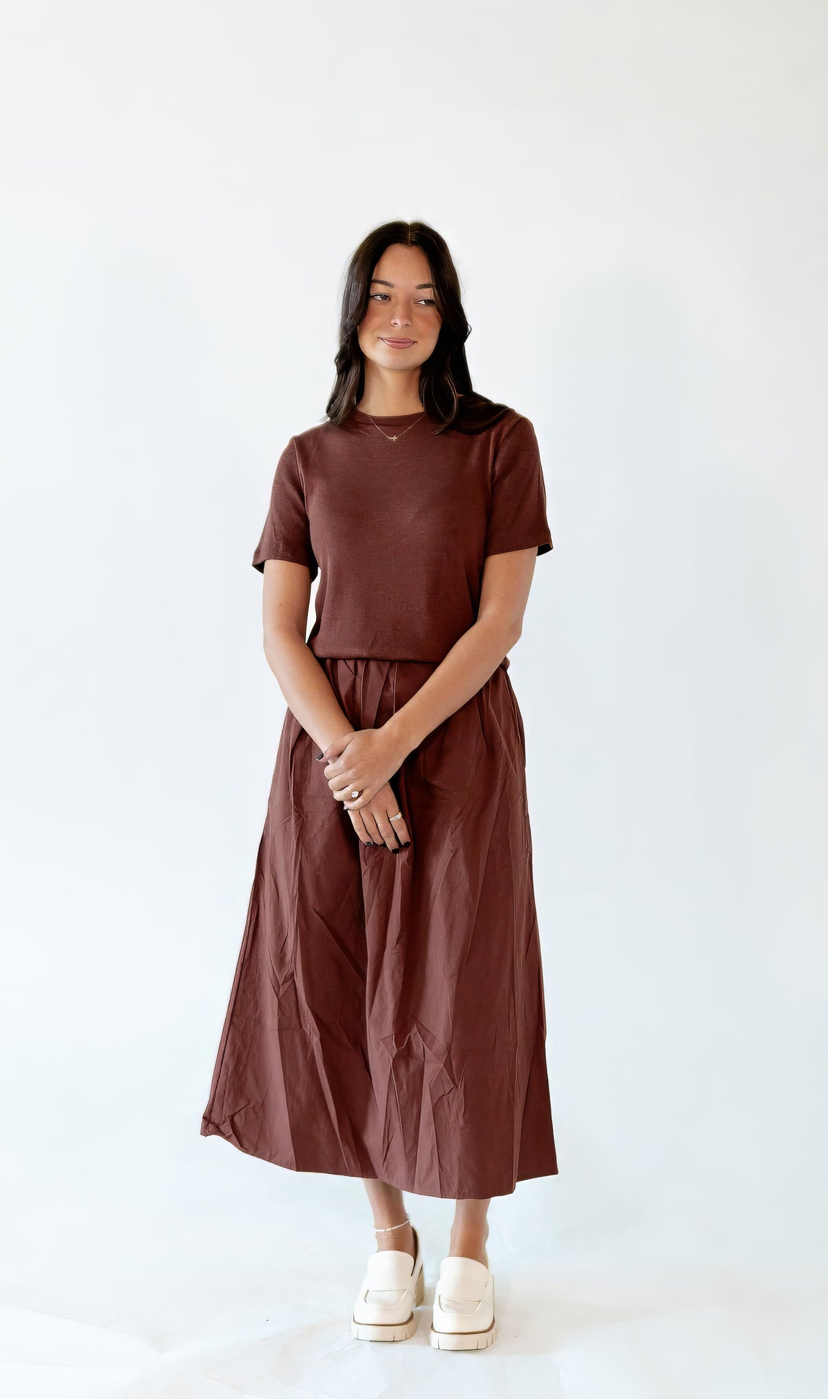 Finley Mixed Media Dress