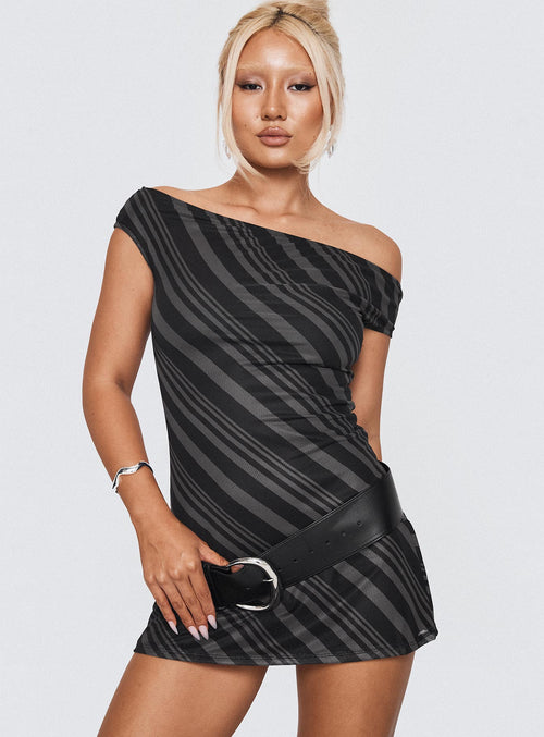 Hari Mini Dress Stripe