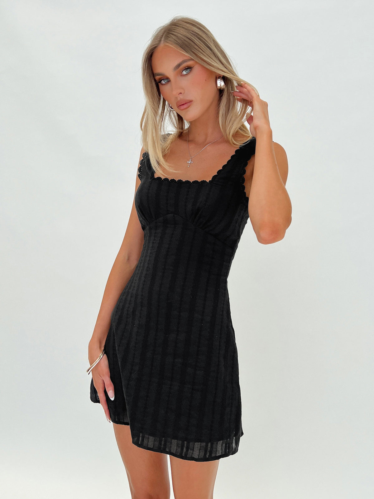 Dasha Mini Dress Black Petite