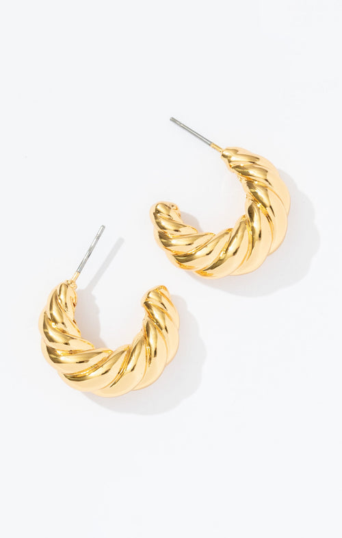 Frasier Sterling Aspen Earrings ~ Gold