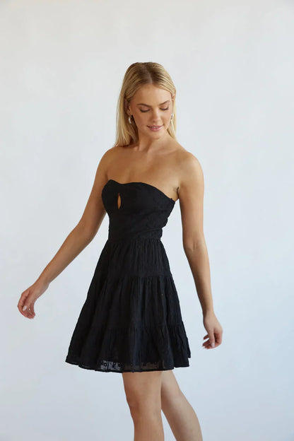 Blythe Embroidered Mini Dress