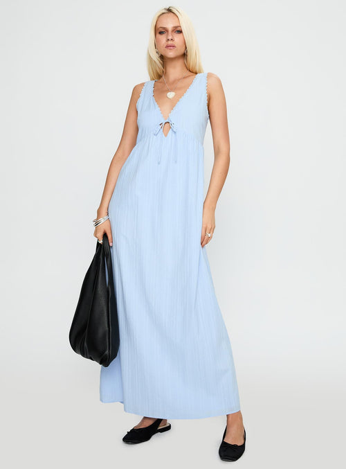 Elyza Maxi Dress Blue