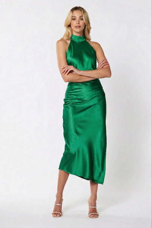 Bianca Midi Dress - Green