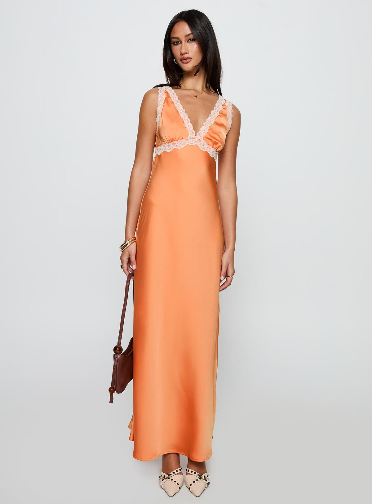 Natassja Maxi Dress Orange