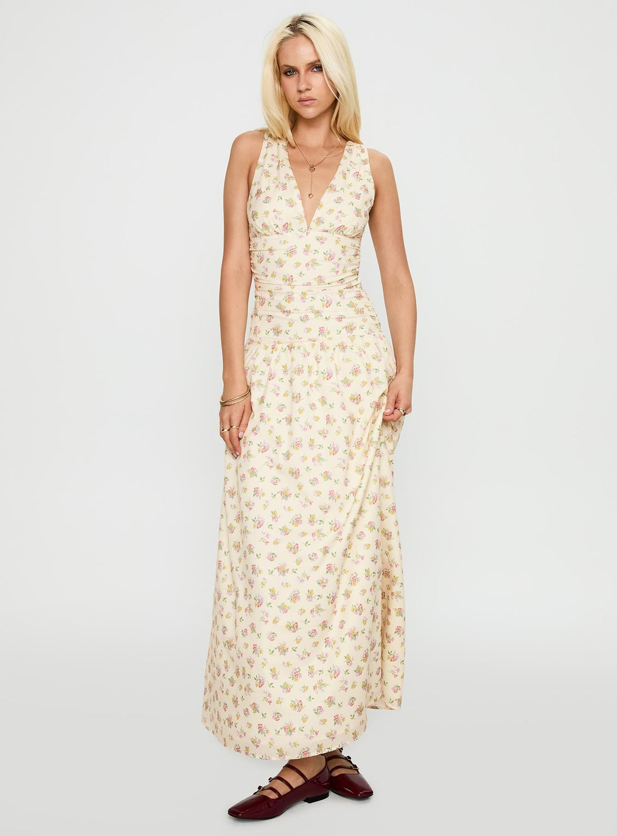 Esthie Maxi Dress Multi Floral