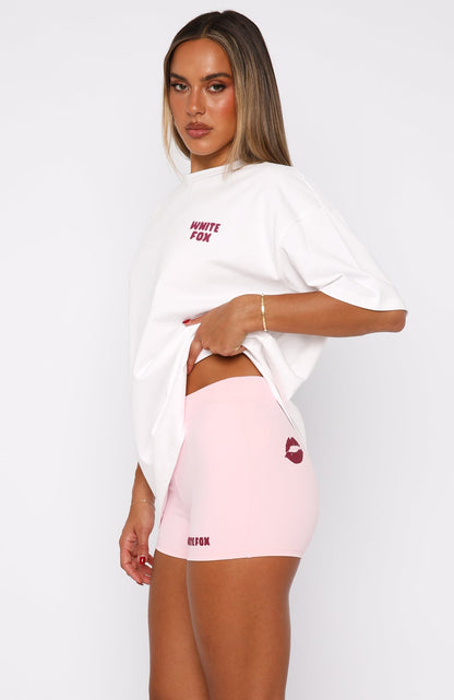 11th Street City Girl At Heart Bike Shorts Strawberry Whip