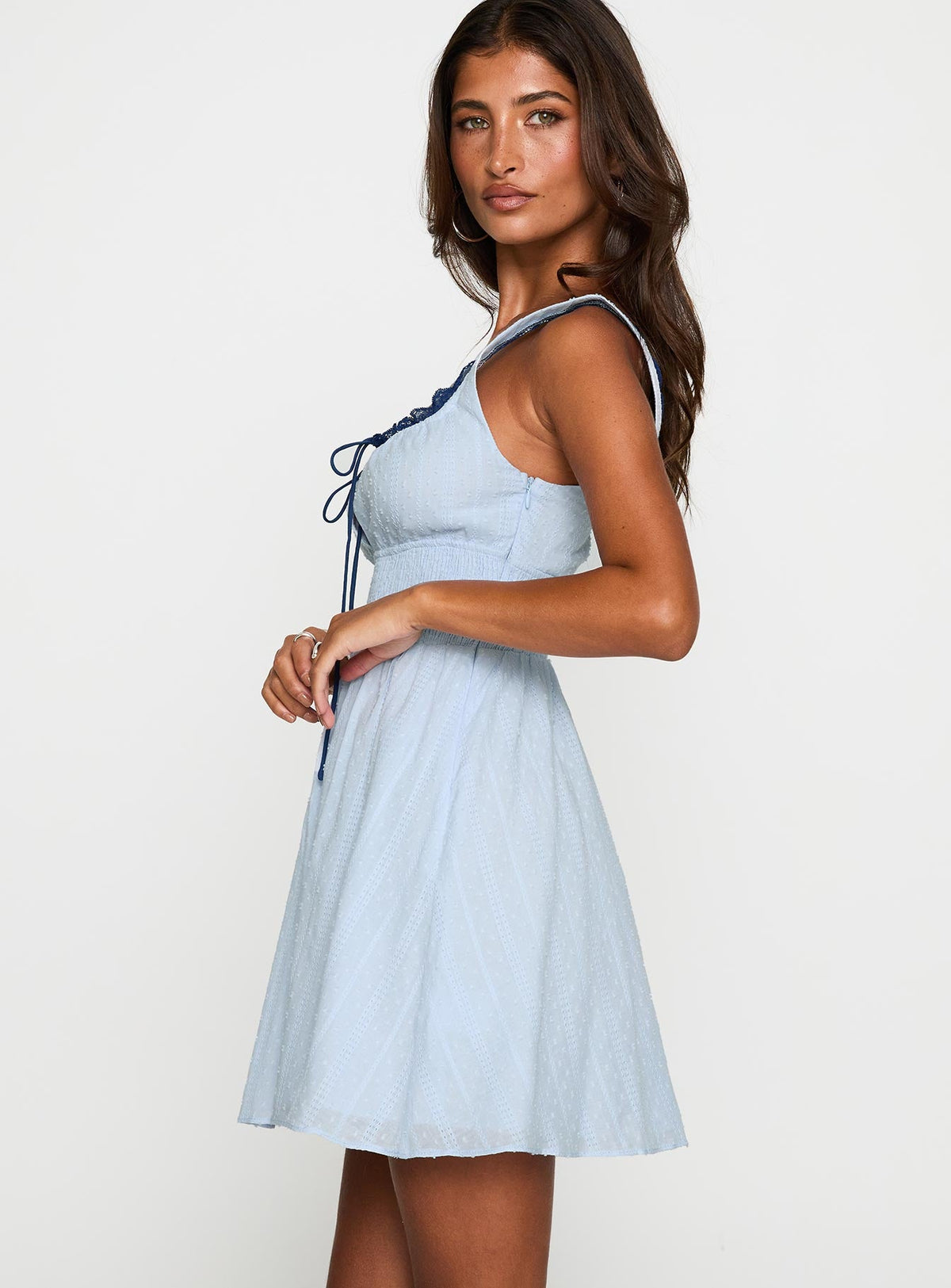 Natilda Mini Dress Blue