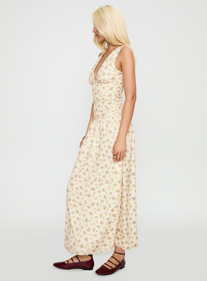Esthie Maxi Dress Multi Floral