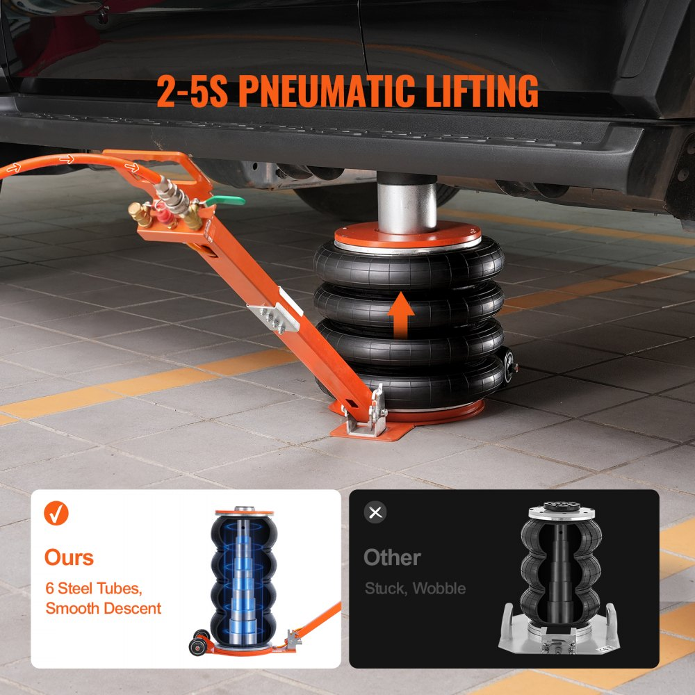 🔧LAST CALL:6-Ton Heavy-Duty Air Jack – Fast Pneumatic Vehicle Lift for Cars, Trucks & SUVs