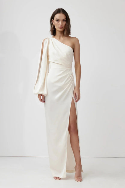 Bloom Dress - Oyster