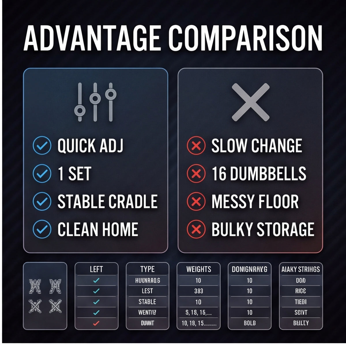 📢LAST CALL: Adjustable Dumbbells – 16 Weight Levels in One Compact Set