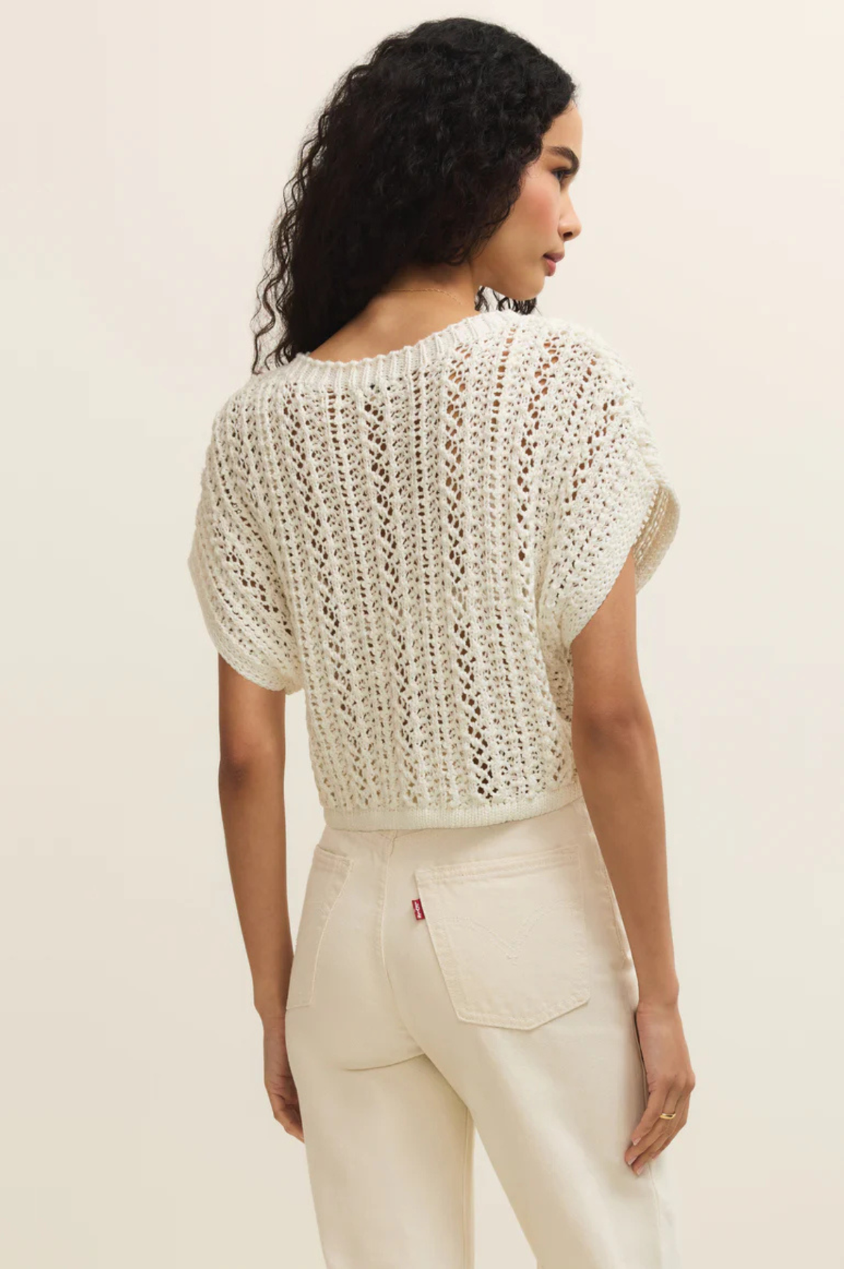 Ballast Crochet Sweater Top