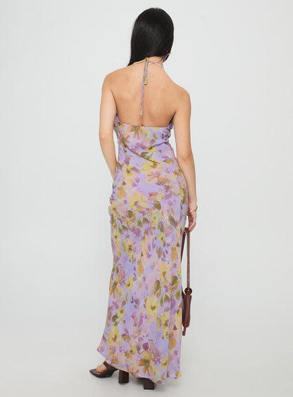 Florabella Halter Maxi Dress Multi