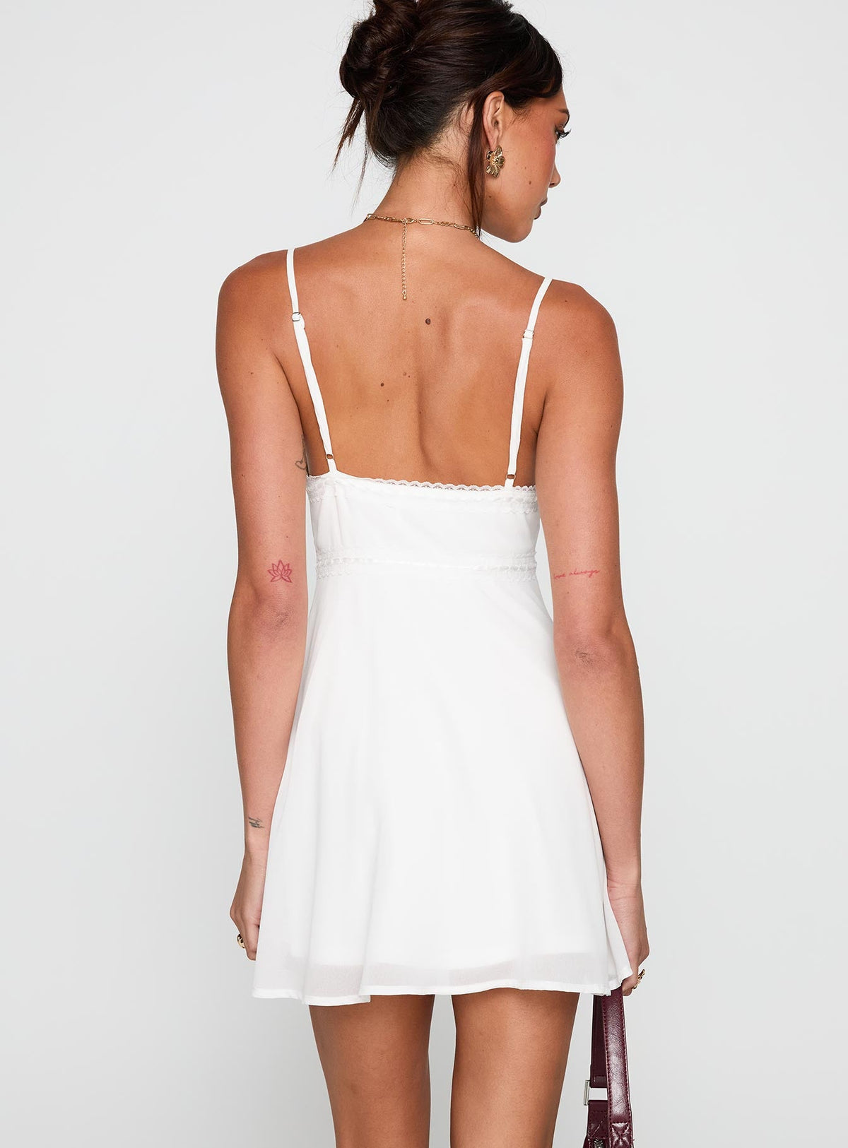 Pure Joy Mini Dress White