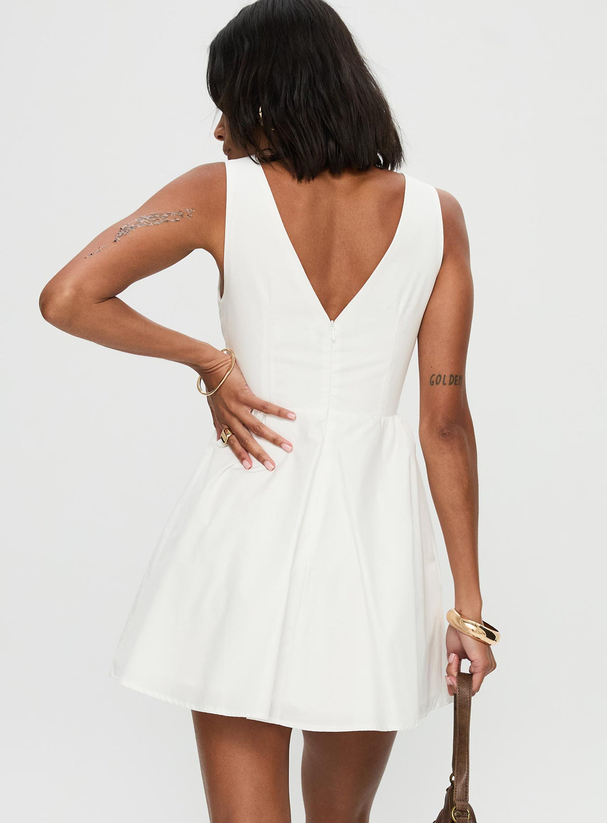 Maryvonne Mini Dress White