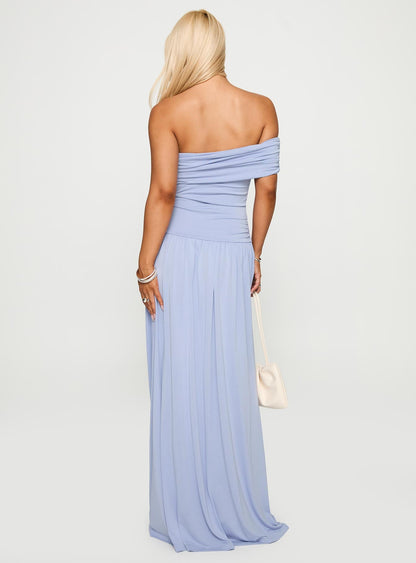 Decadence Strapless Maxi Dress Lilac