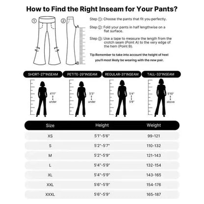 Women’s High-Waisted Wide-Leg Pants – Flattering, Comfortable & Stylish with Pockets