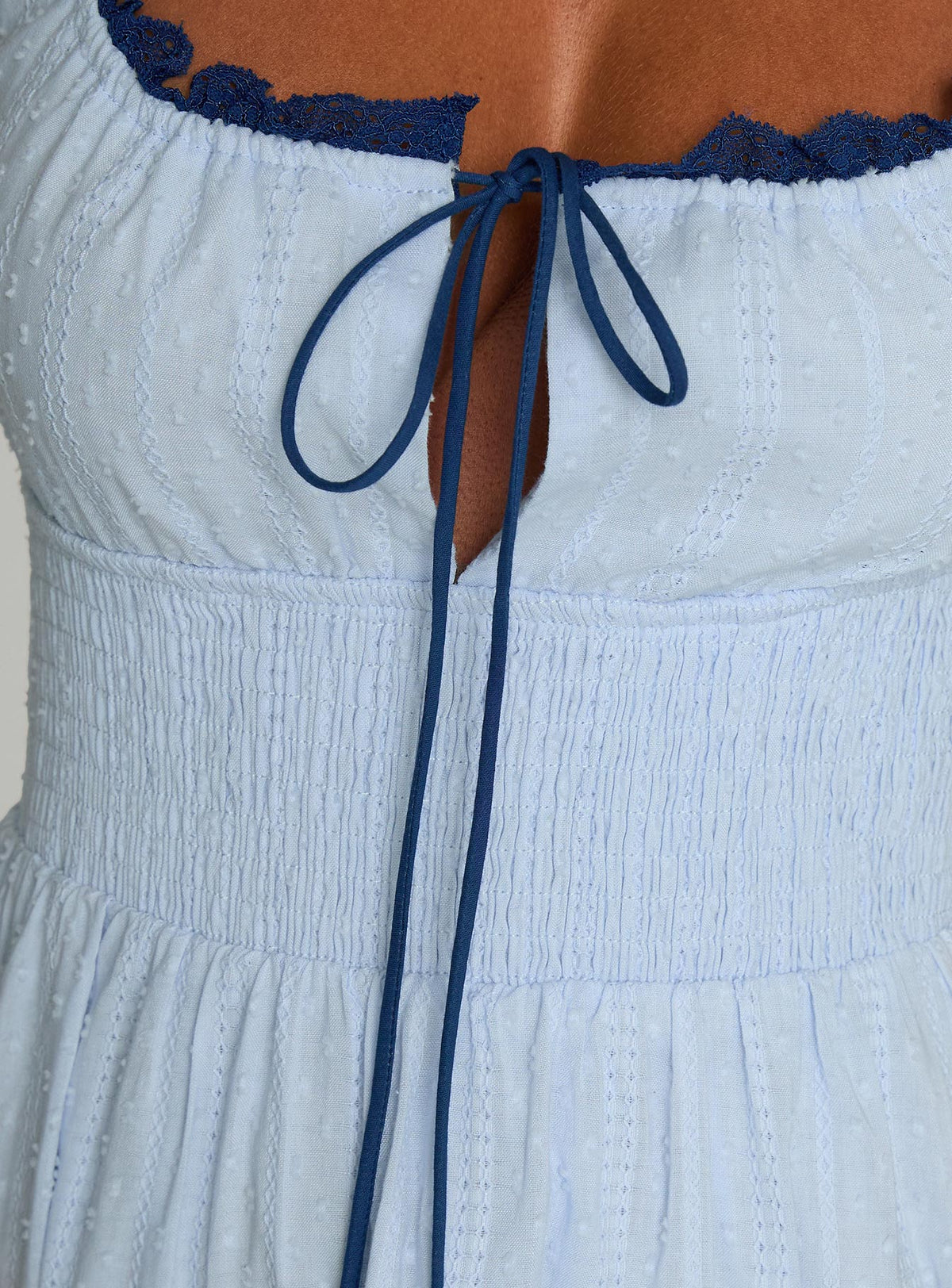 Natilda Mini Dress Blue