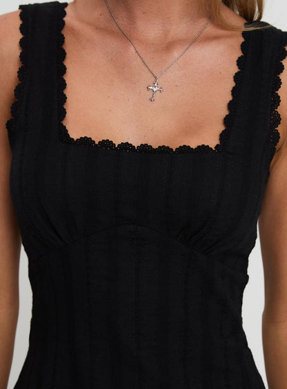 Dasha Mini Dress Black Petite