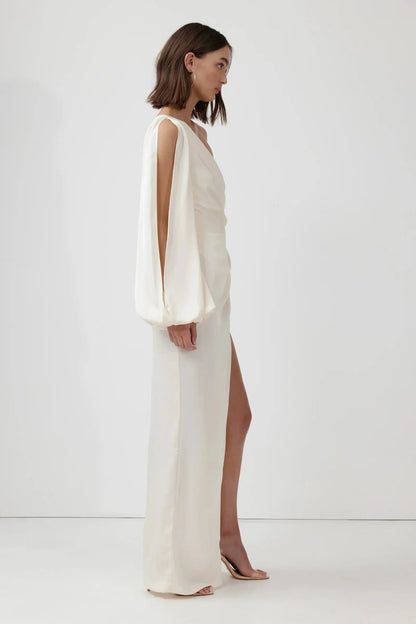 Bloom Dress - Oyster