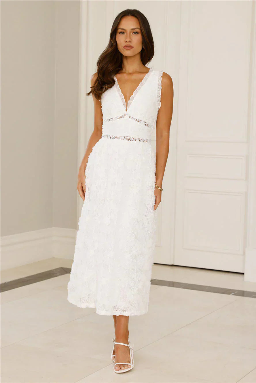 Ballet Era Lace Midi Dress