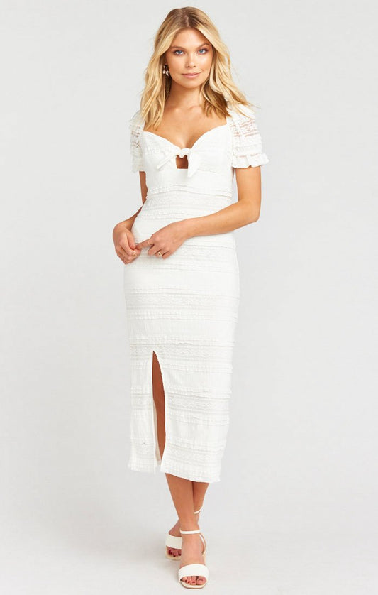 Honey Bun Tie Dress