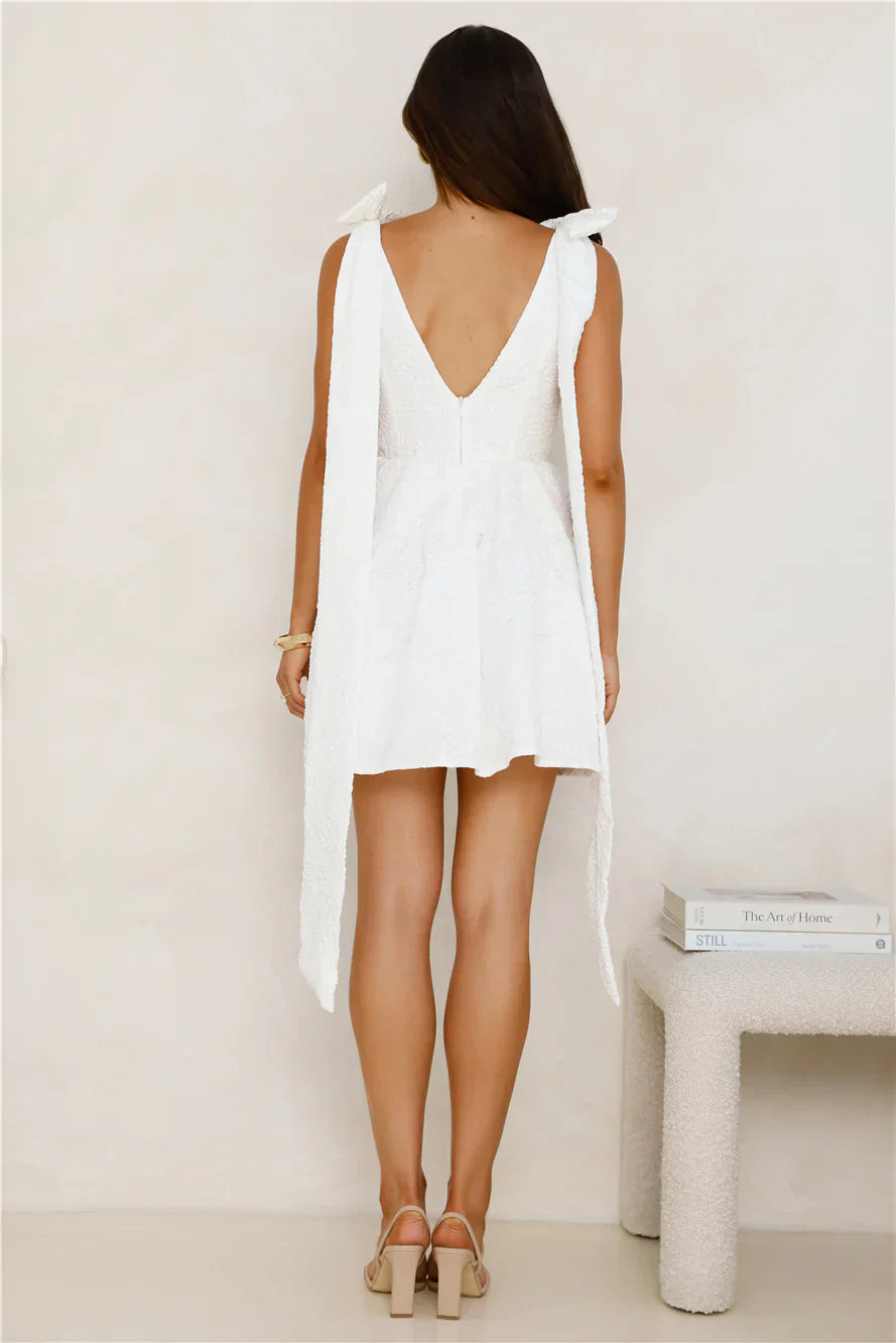 Azaria Mini Dress White