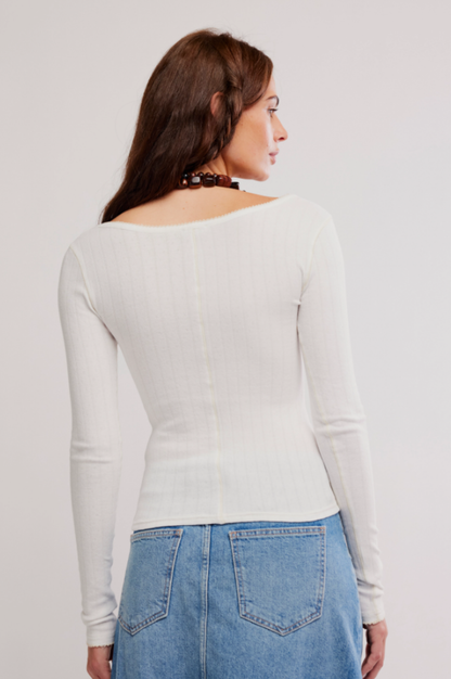 End Game Pointelle Long Sleeve