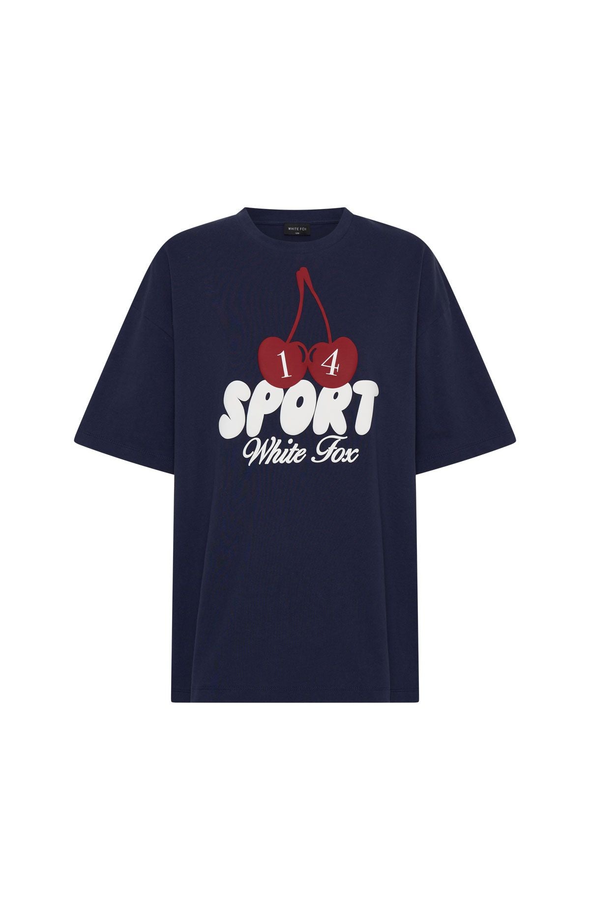 Club 14 Peyton Oversized Tee Navy