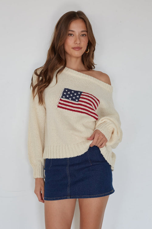 Brandi Off the Shoulder Sweater