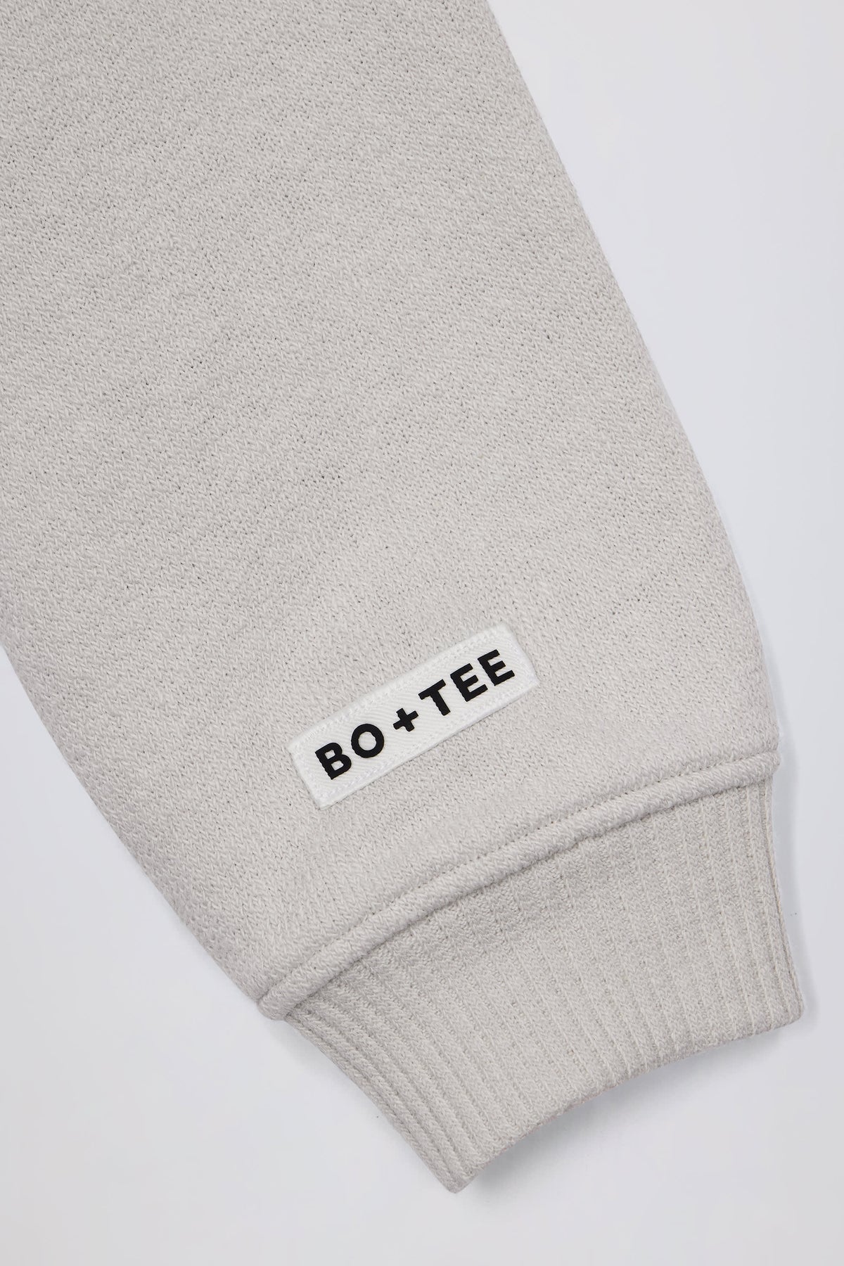 Lightweight Knit V-Neck Oversized Jumper in Light Grey
