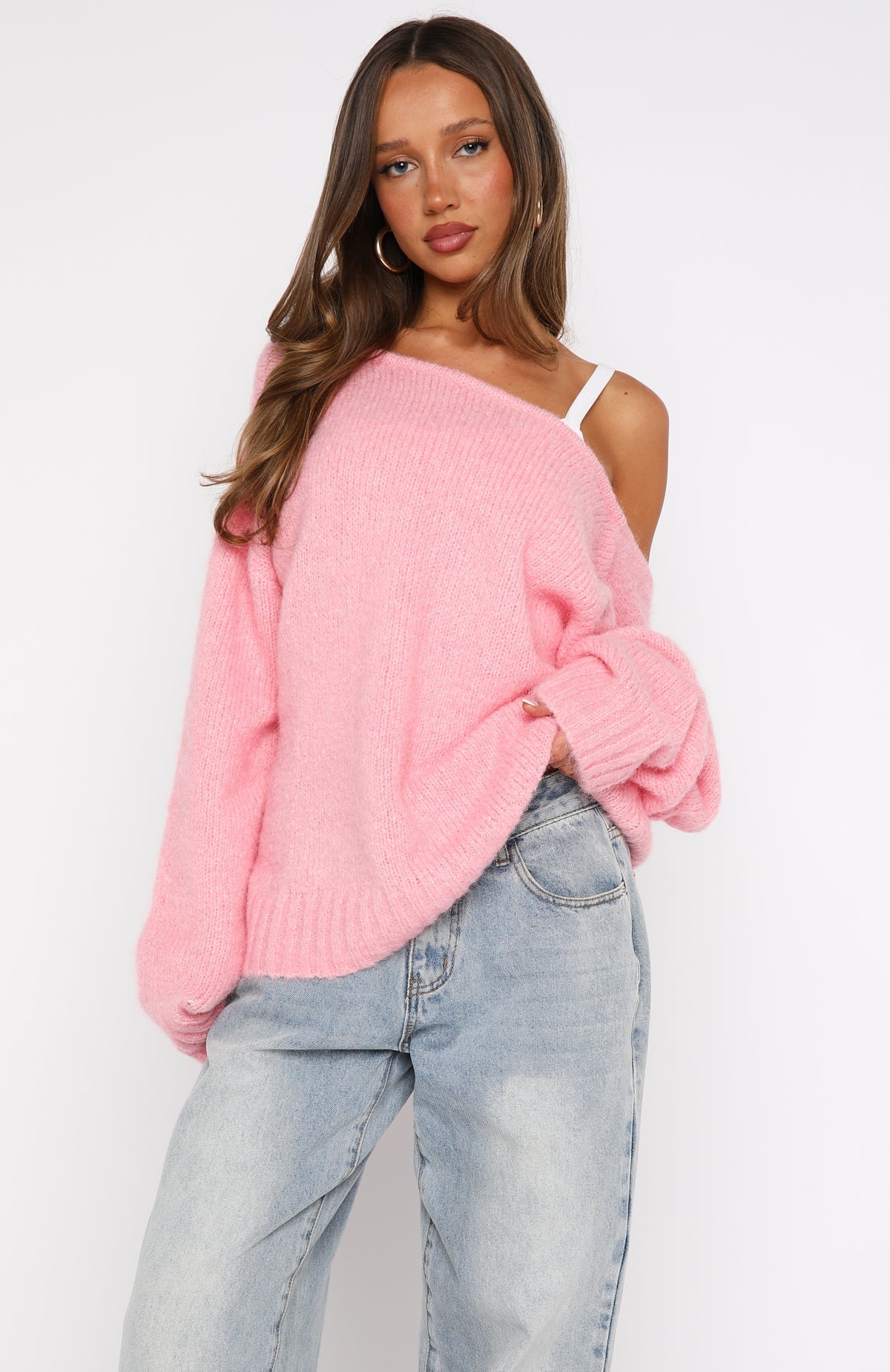 Softer Love Knit Sweater Marshmallow