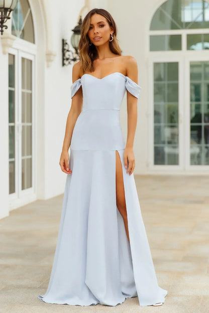 Blushing Cinderella Maxi Dress