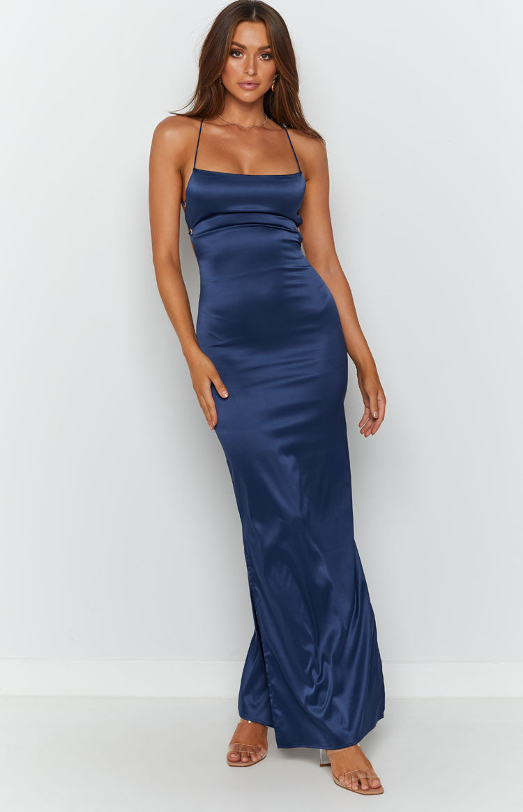 Manhattan Slip Formal Dress Midnight