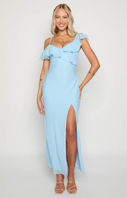 Natasha Blue Maxi Dress