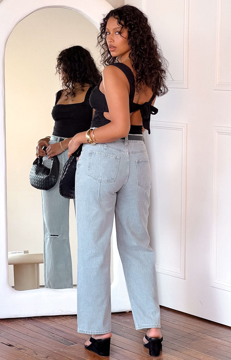 Robin Wide Leg Jeans Blue