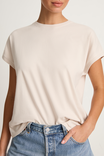 Le Bon Shoppe Ease Tee - Rice