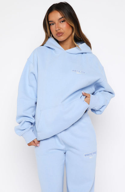 Vol. 1 Oversized Hoodie Blue