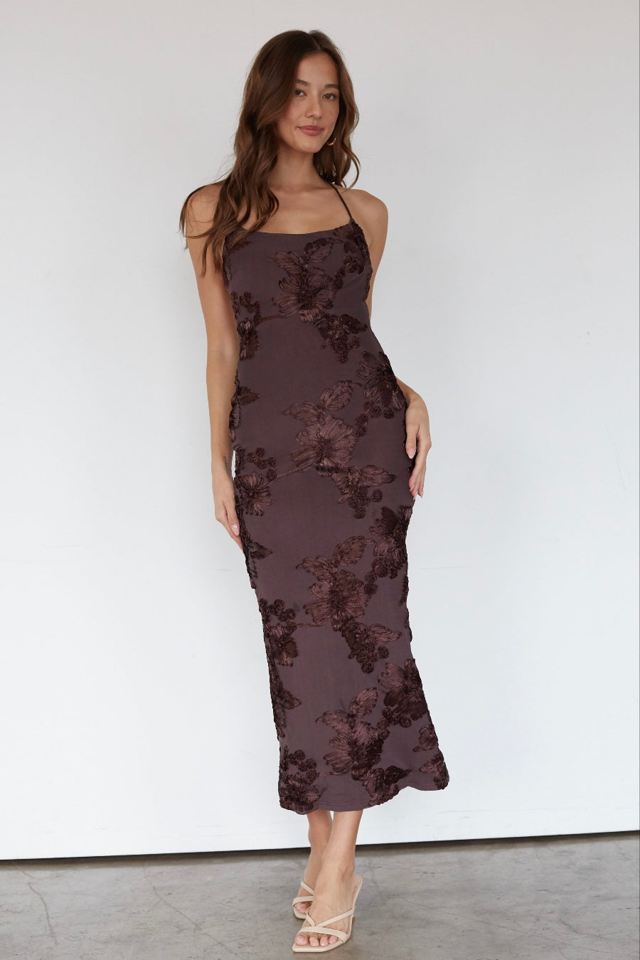 Tay Floral Midi Dress
