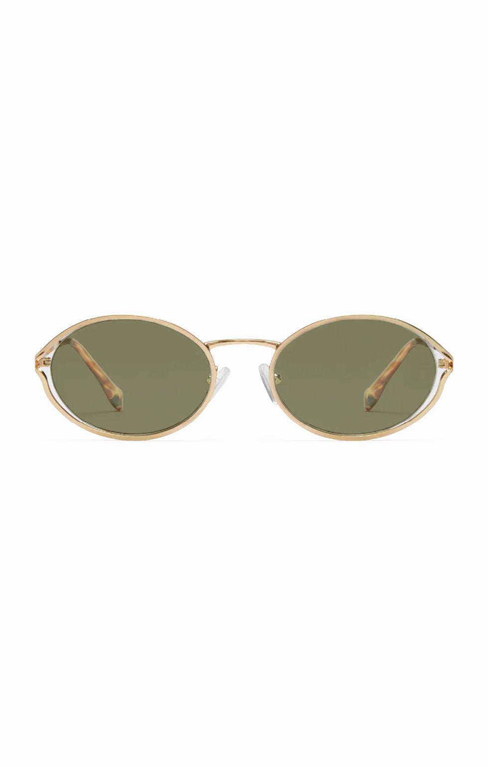 Banbé Eyewear The Sampaio Sunglasses ~ Gold/Olive