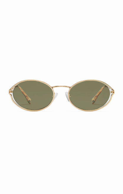 Banbé Eyewear The Sampaio Sunglasses ~ Gold/Olive