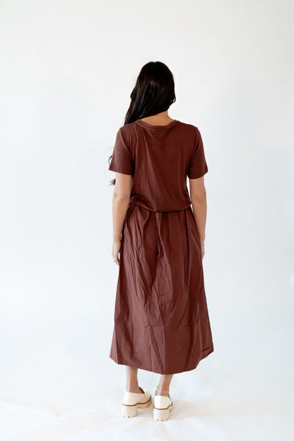 Finley Mixed Media Dress