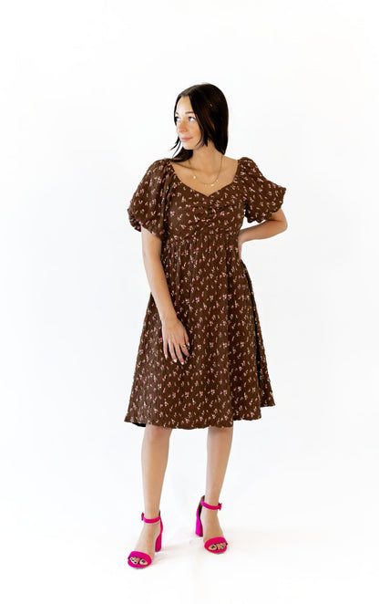 Gracie Sweetheart Midi Dress