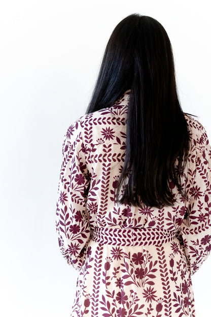 Scottie Floral Shirt Dress