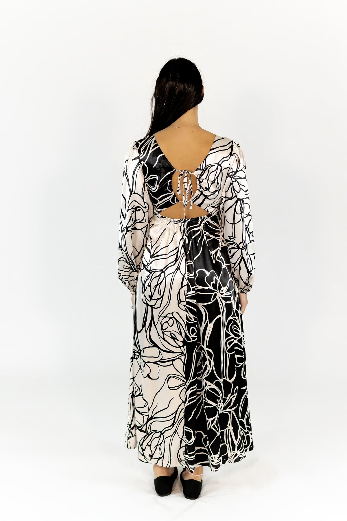 Eden Floral Print Maxi Dress