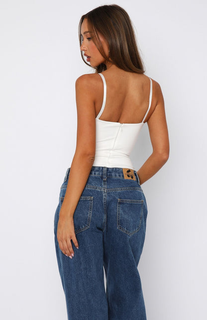 Stuck To You Bodysuit Off White