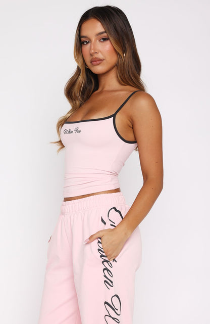 Lucky Thirteen Shaya Singlet Soft Pink
