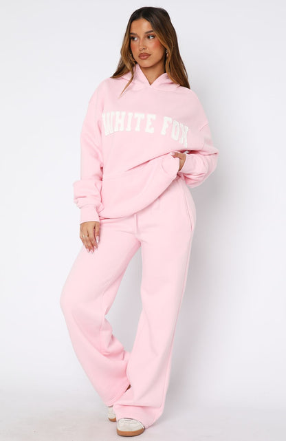 Shout It Out Wide Leg Sweatpants Pink